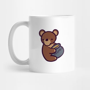 Brown Bear Honey Pot Mug